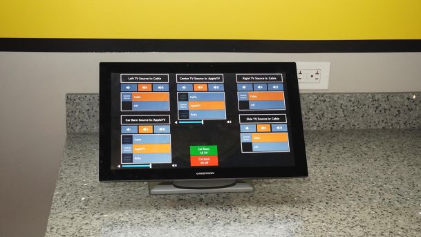 iPad with Control System