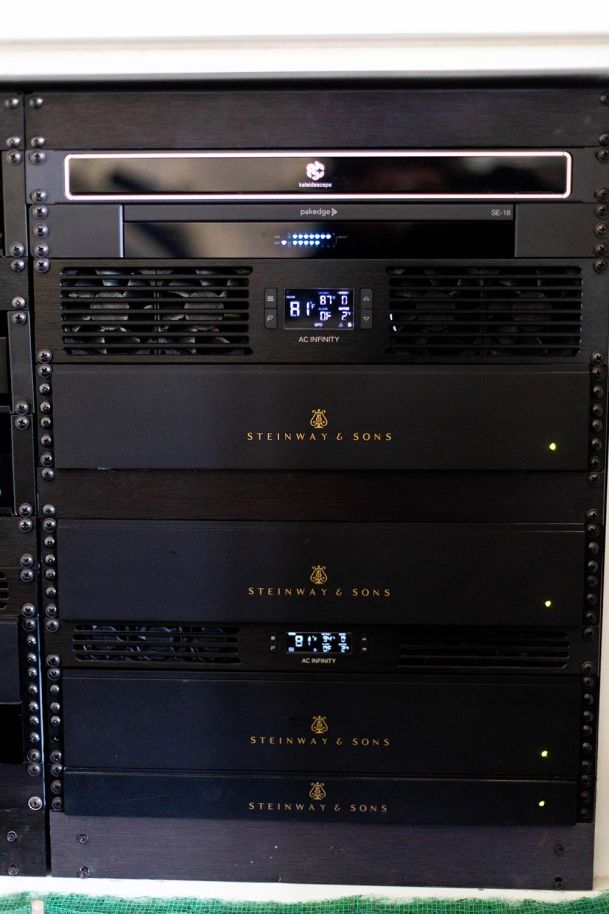 Steinway & Sons Control system rack